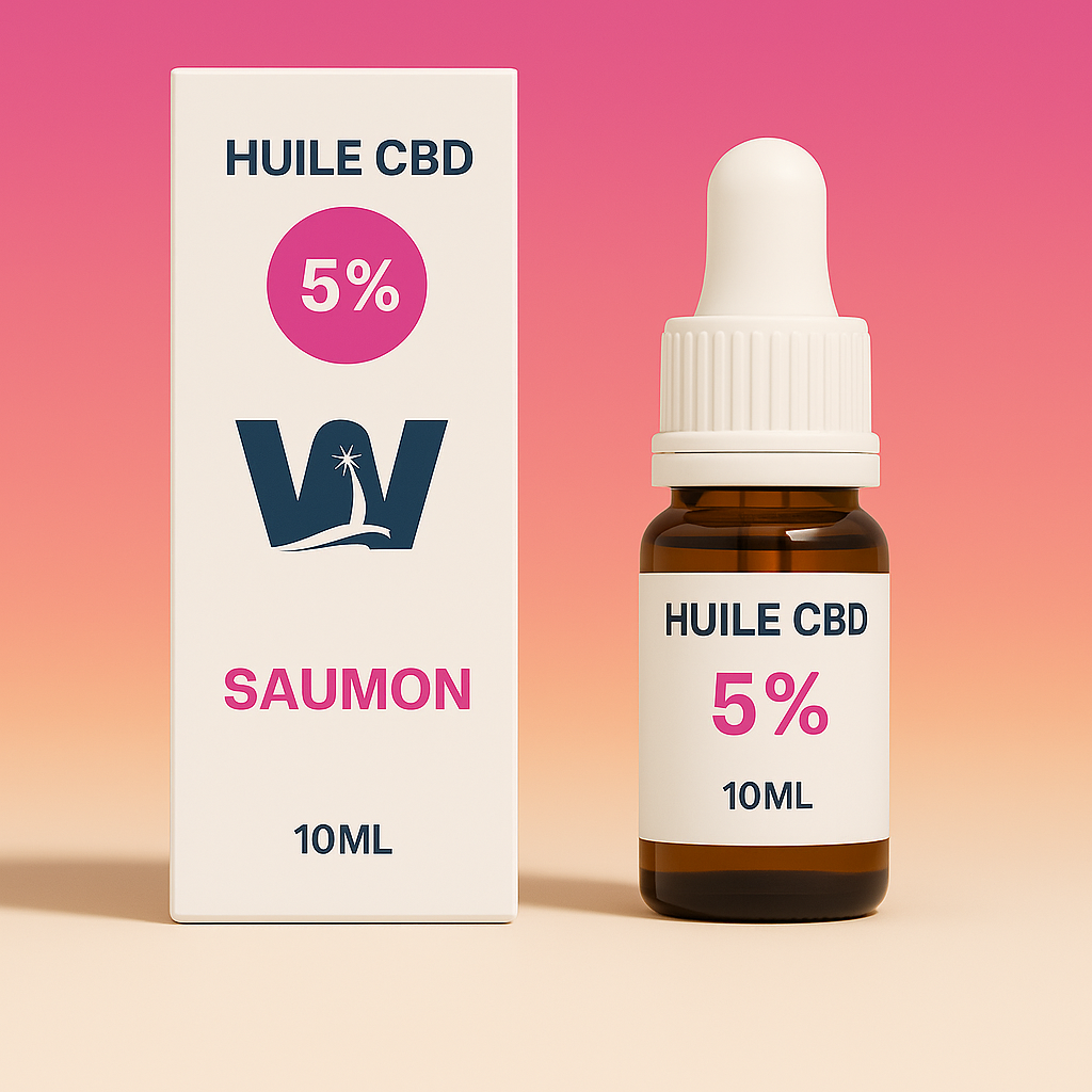 5% CBD ulje punog spektra za mačke (losos)
