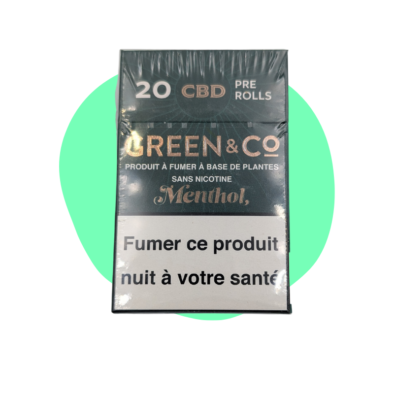 Mentol CBD cigarete