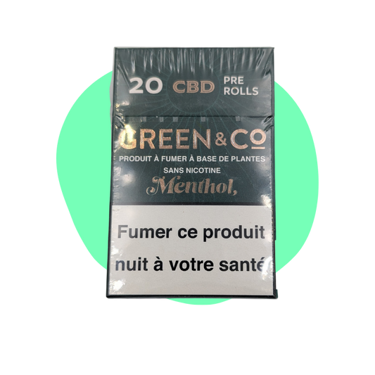 Mentol CBD cigarete