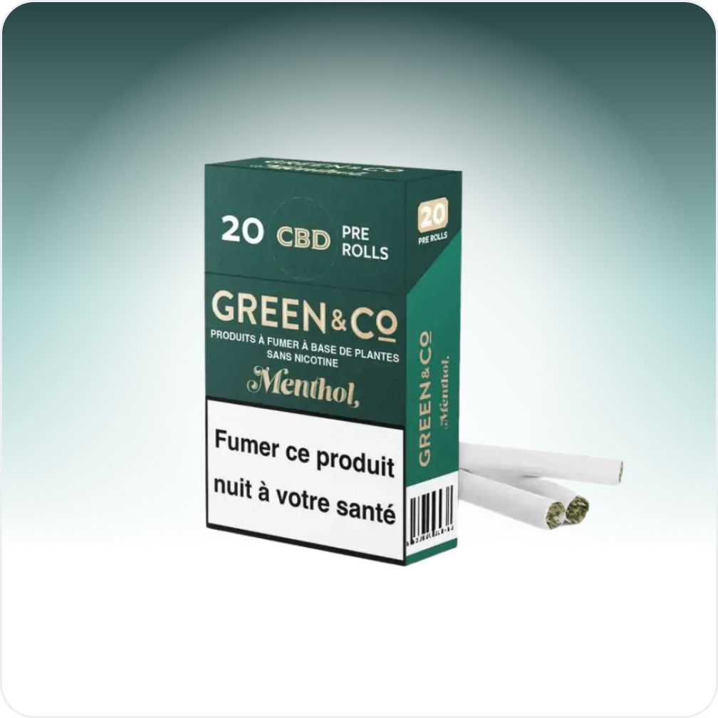 Mentol CBD cigarete