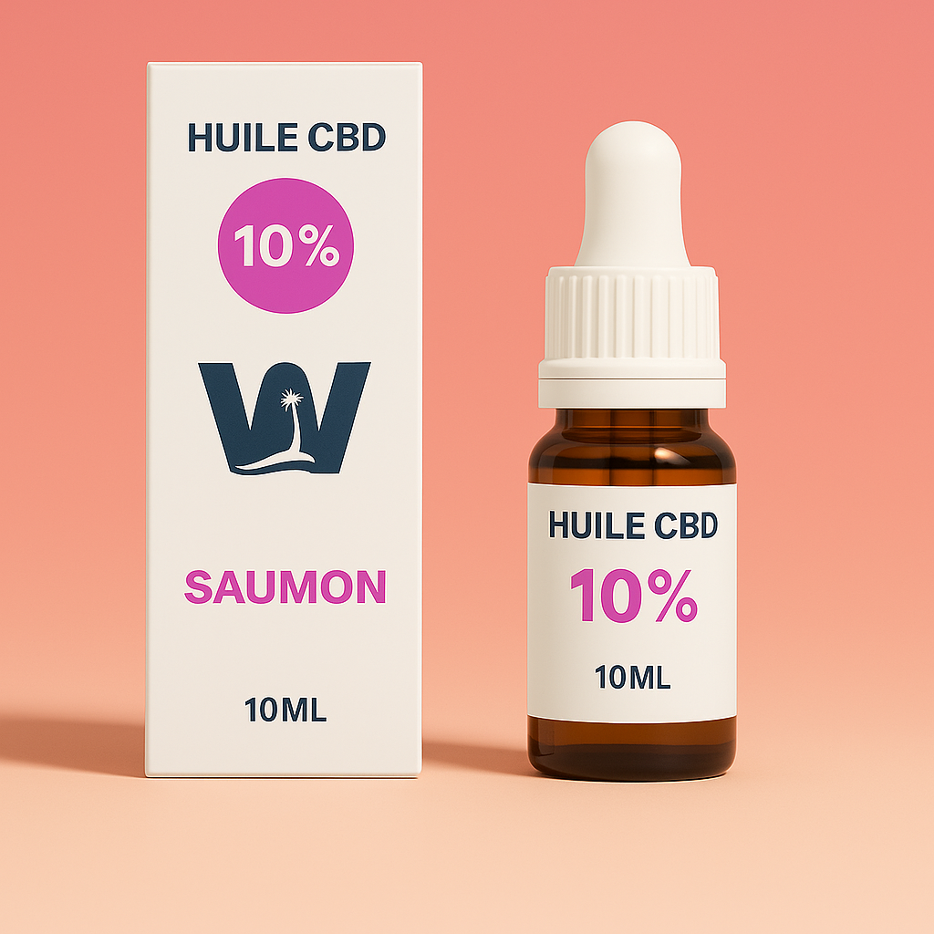 10% CBD ulje punog spektra za mačke (losos)