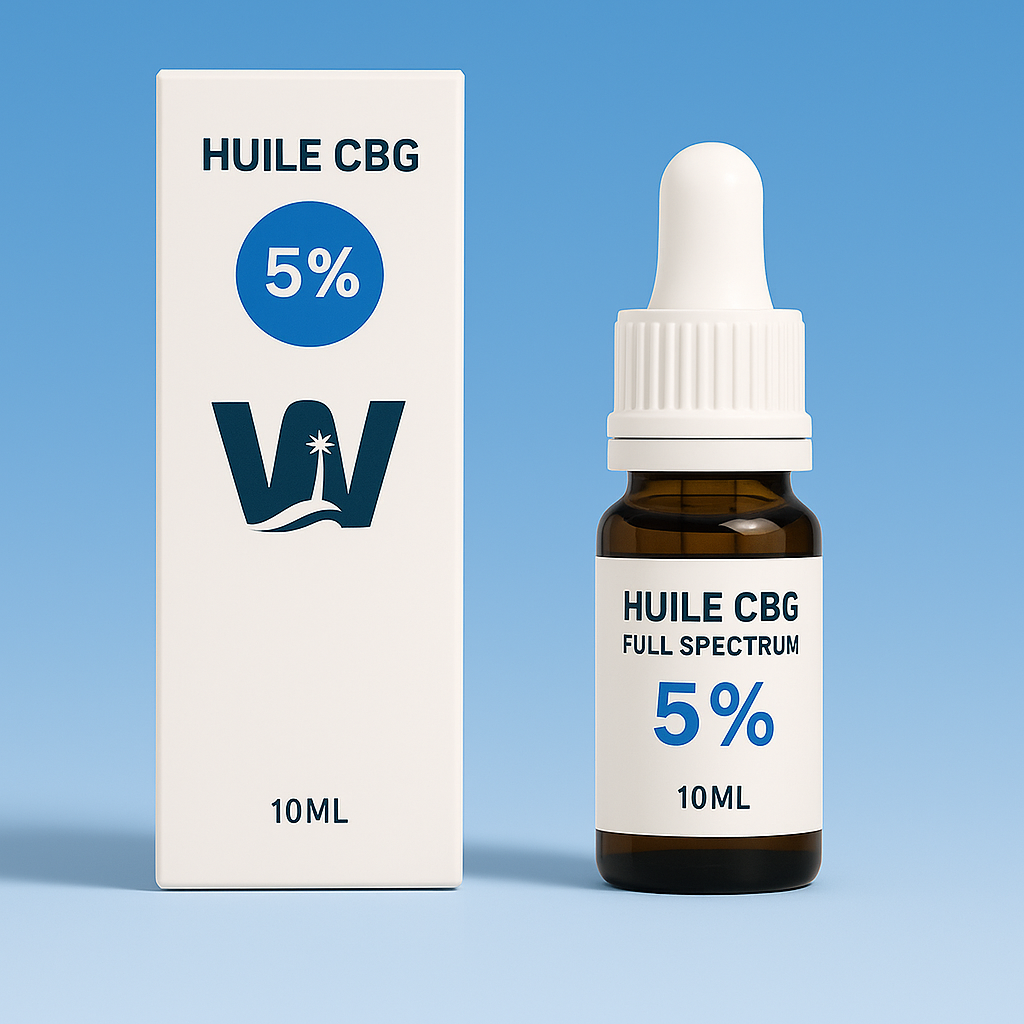 CBG ulje konoplje 5% + CBD 5%