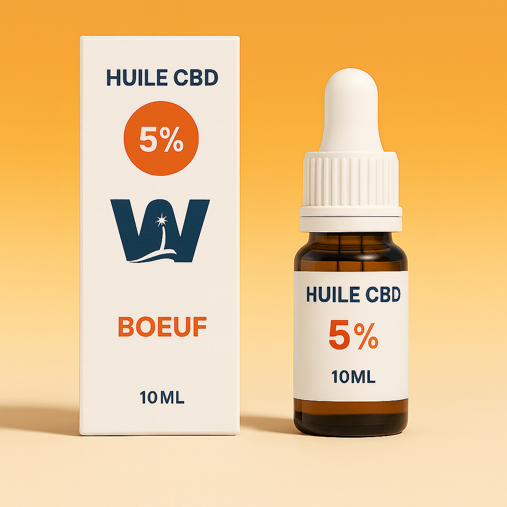 5% CBD ulje punog spektra za pse (govedina)