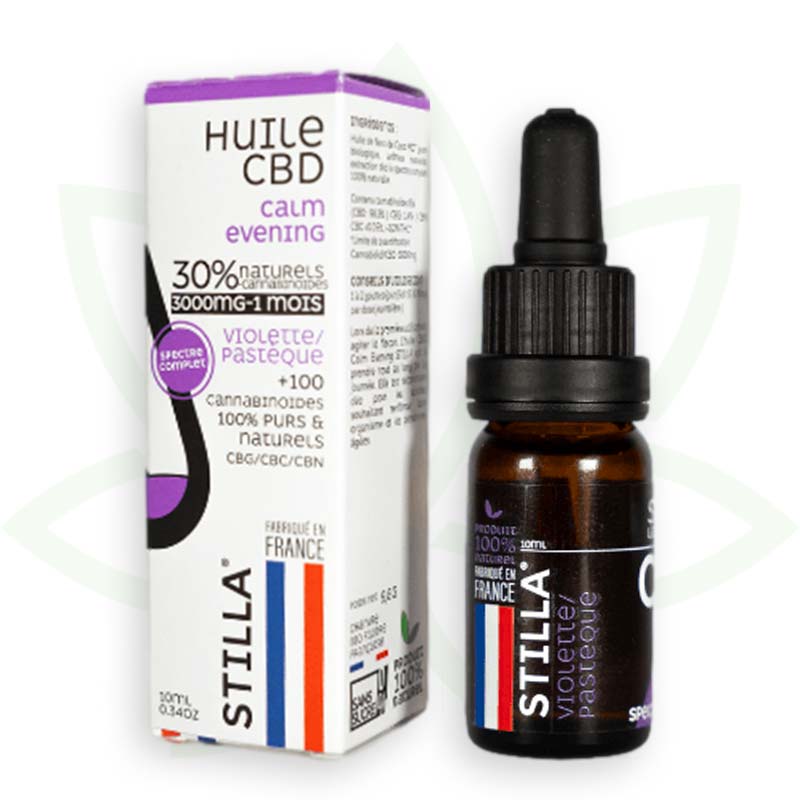 mirna večer cbd ulje 30 posto 10 ml full spectrum stilla france mafrenchweed 8