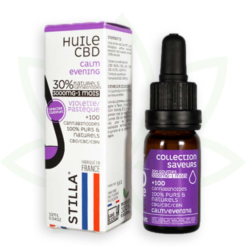 mirna večer cbd ulje 30 posto 10 ml full spectrum stilla france mafrenchweed 9