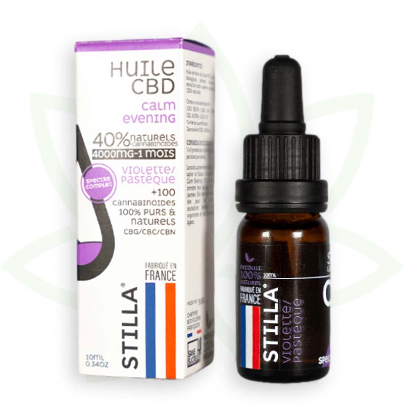 mirna večer cbd ulje 40 posto 10 ml full spectrum stilla france mafrenchweed 11