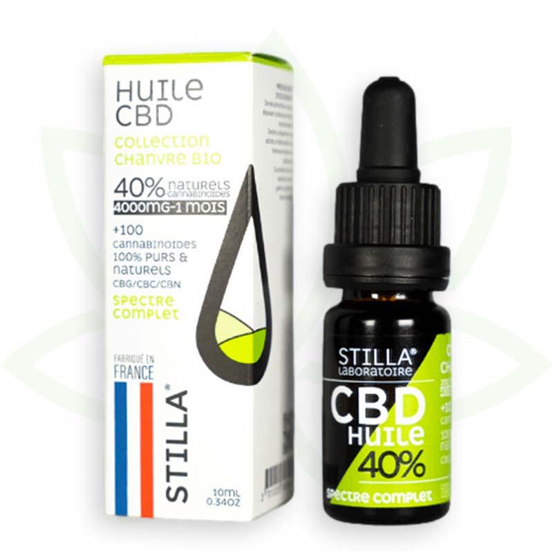 CBD ulje od konoplje 40 posto 10ml full spectrum stilla france mafrenchweed 10