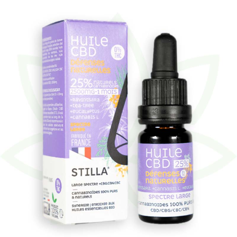 cbd ulje prirodne obrane 25 posto 10 ml širokog spektra stilla france mafrenchweed 7