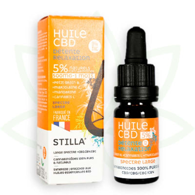 cbd ulje za opuštanje opuštanje 5 posto 10 ml širokog spektra stilla france mafrenchweed 1