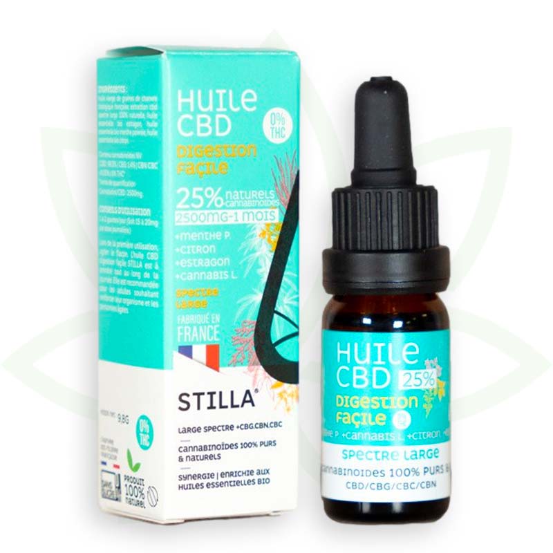 CBD ulje laka probava 25 posto 10ml broad spectrum stilla france mafrenchweed 7