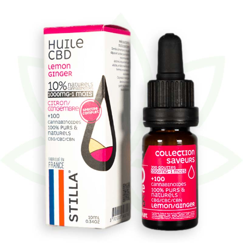 cbd ulje limun đumbir 10 posto 10 ml full spectrum stilla france mafrenchweed 3