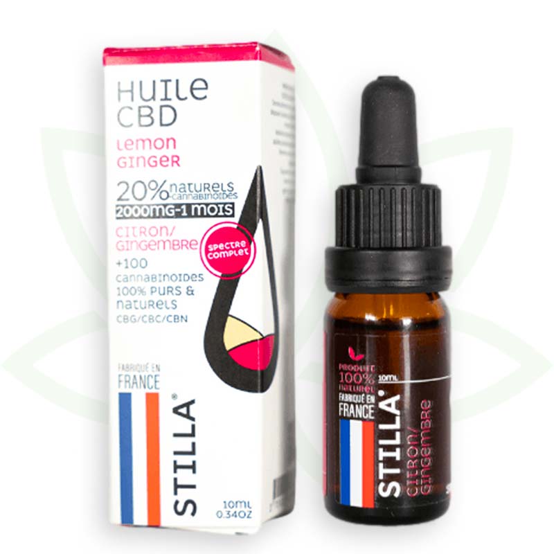 cbd ulje limun đumbir 20 posto 10 ml full spectrum stilla france mafrenchweed 5