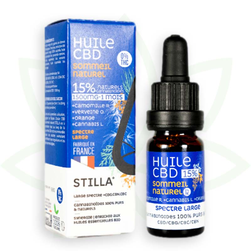 CBD ulje prirodan san 15 posto 10ml broad spectrum stilla france mafrenchweed 4