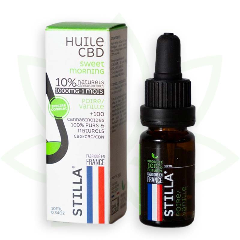 cbd ulje slatko jutro 10 posto 10 ml full spectrum stilla france mafrenchweed 2