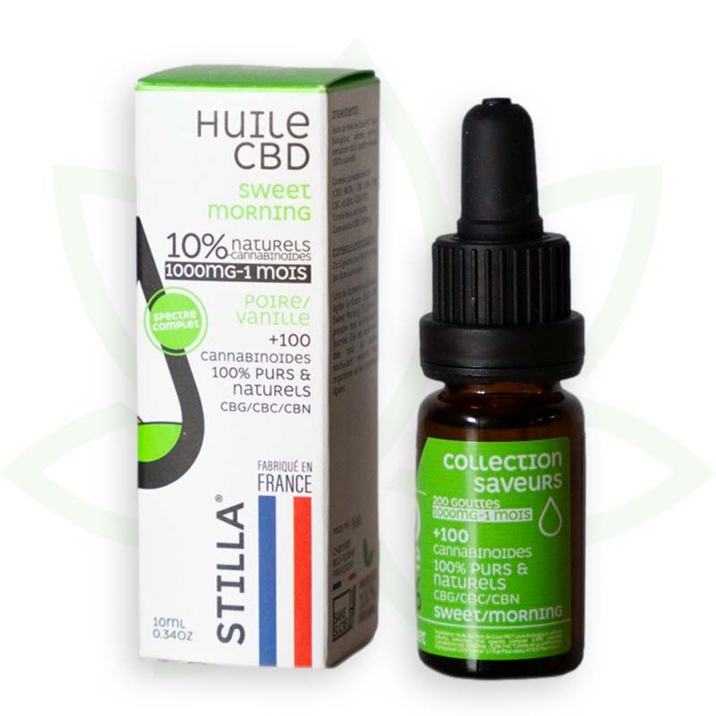 cbd ulje slatko jutro 10 posto 10 ml full spectrum stilla france mafrenchweed 3