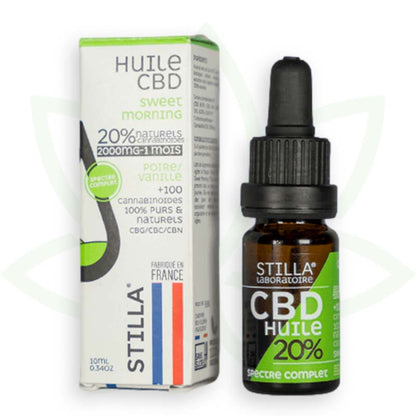 cbd ulje slatko jutro 20 posto 10 ml full spectrum stilla france mafrenchweed 4