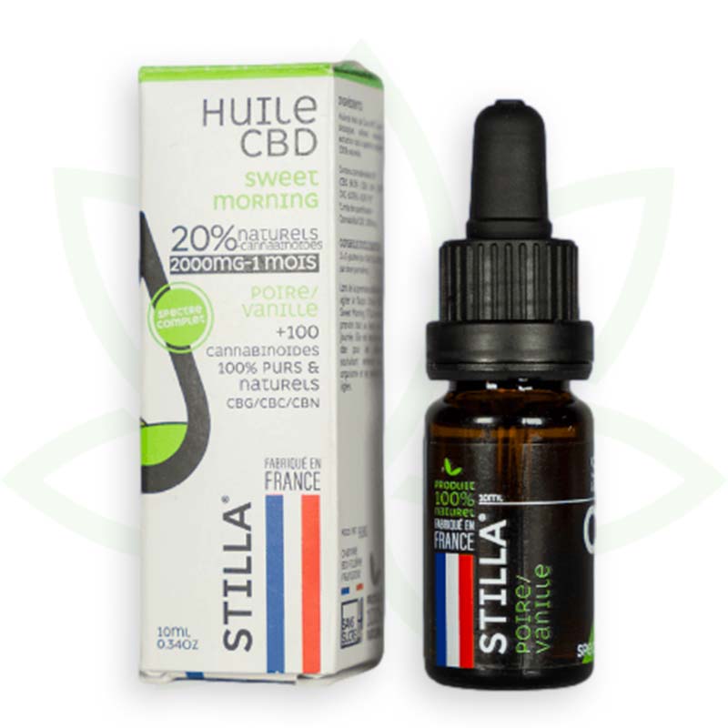 cbd ulje slatko jutro 20 posto 10 ml full spectrum stilla france mafrenchweed 5