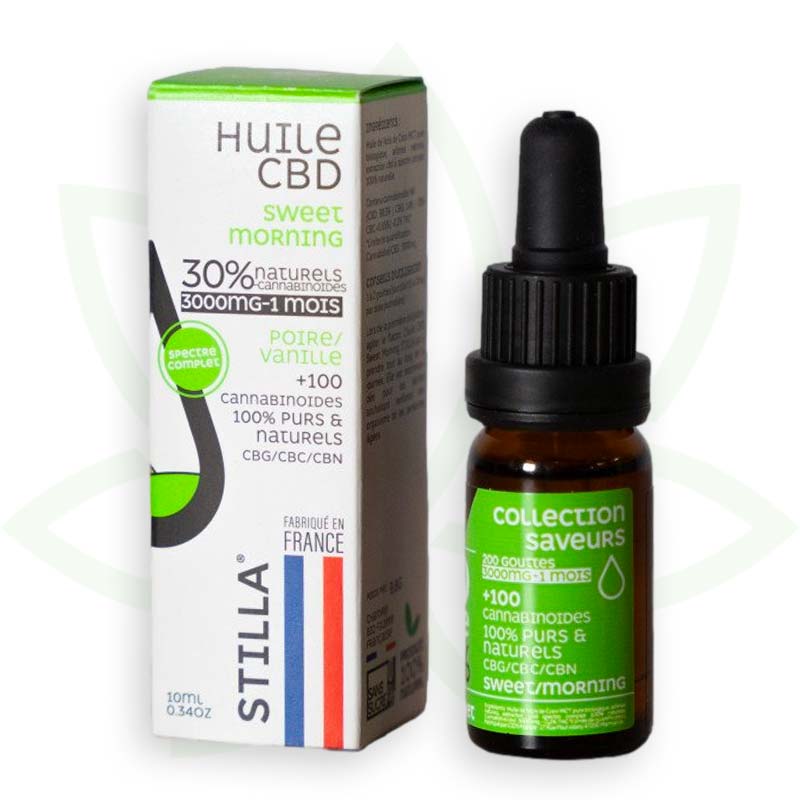 cbd ulje slatko jutro 30 posto 10 ml full spectrum stilla france mafrenchweed 9