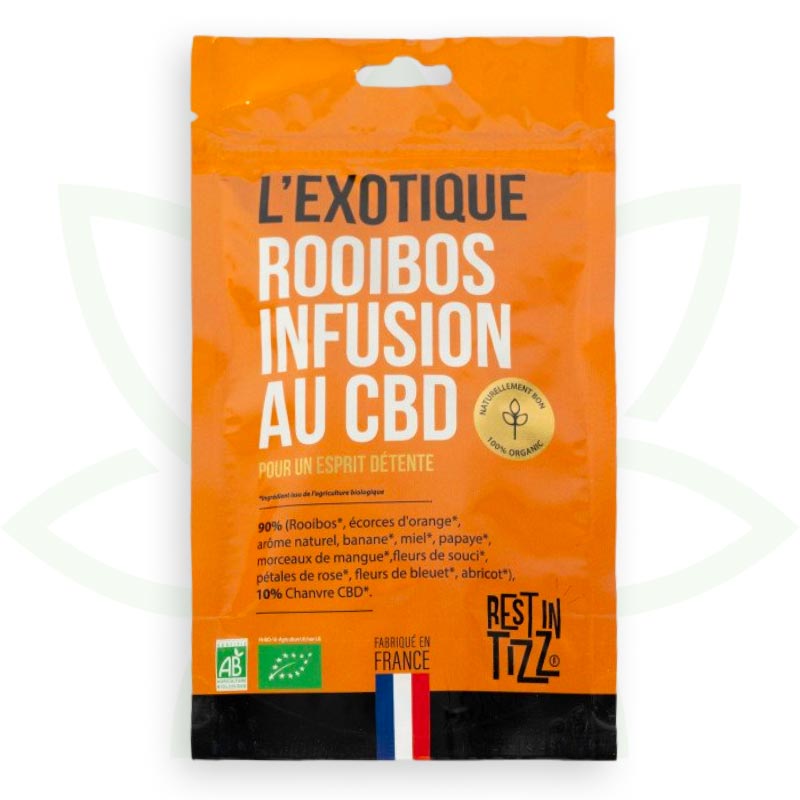 rooibos egzotični cbd infuzija organski cbd rest in tizz mafrenchweed 1