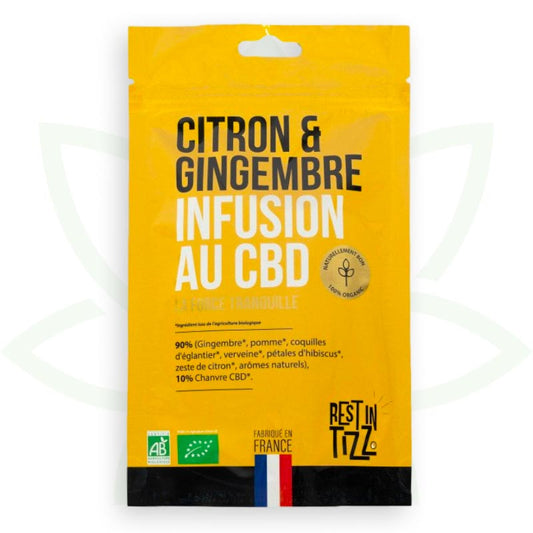 cbd biljni čaj limun đumbir organski cbd infuzija ostatak u tizz mafrenchweed 1